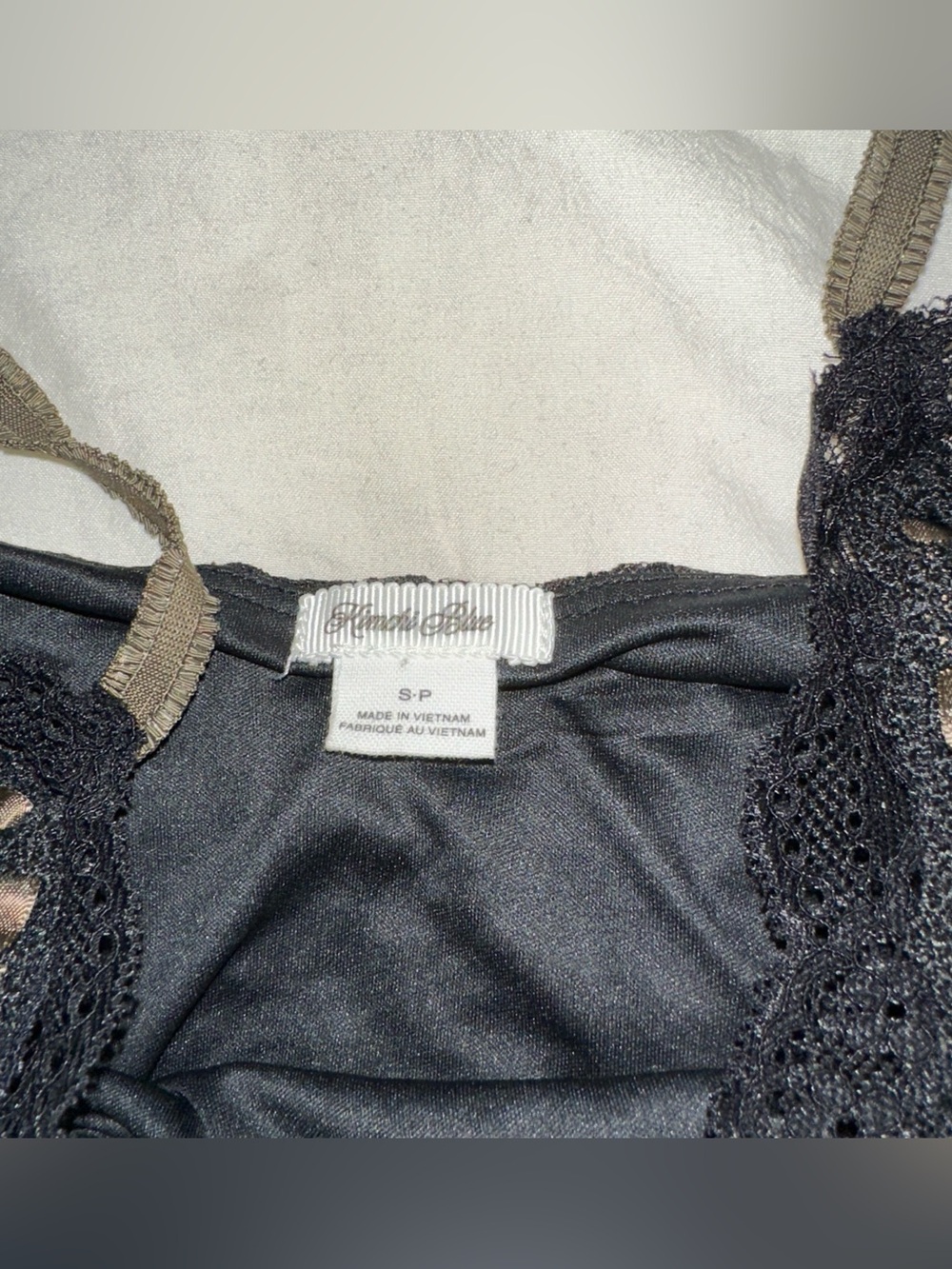 Kimchi Blue Laced Ribbon Tank Top Size Small - Picture 4 of 4